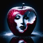 The Queen from Snow White depicted inside a poison apple illustrating the risks of not having diverse teams and adaptive leadership in risk management.